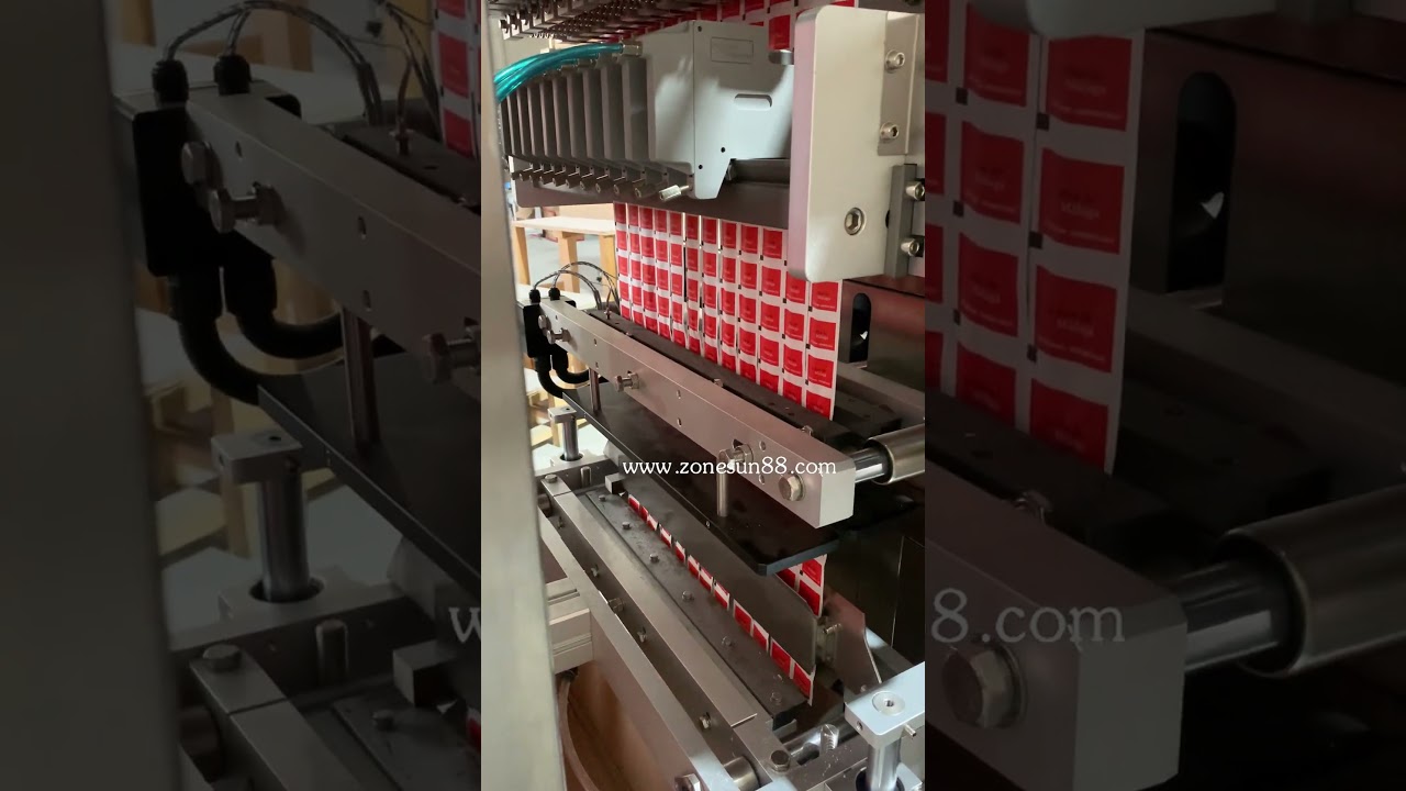 ZONESUN Full Automatic High Speed Multi-lane Paste Sachet VFFS Packaging Machine