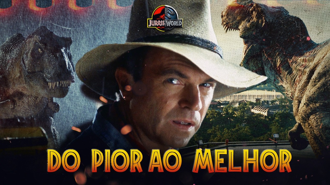 Rankeando todos os filmes de Jurassic Park do pior ao melhor