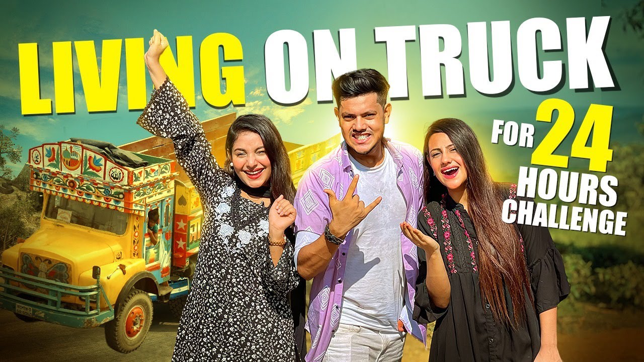 ২৪ ঘণ্টা ট্রাকে থাকার প্রতিযোগিতা | Living On Truck For 24 Hours Challenge | Rakib Hossain