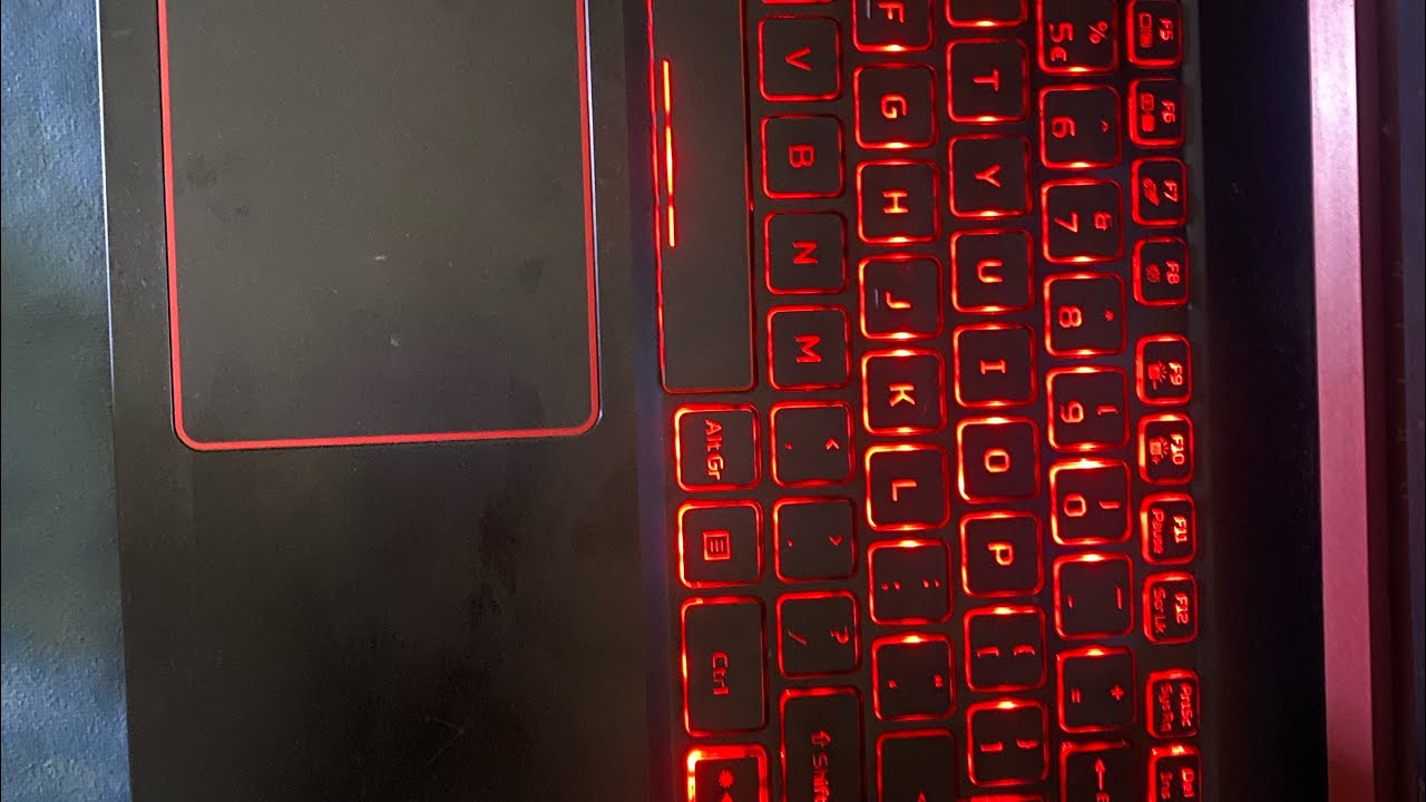 Change Keyboard Light Acer Model Nitro AN15-54