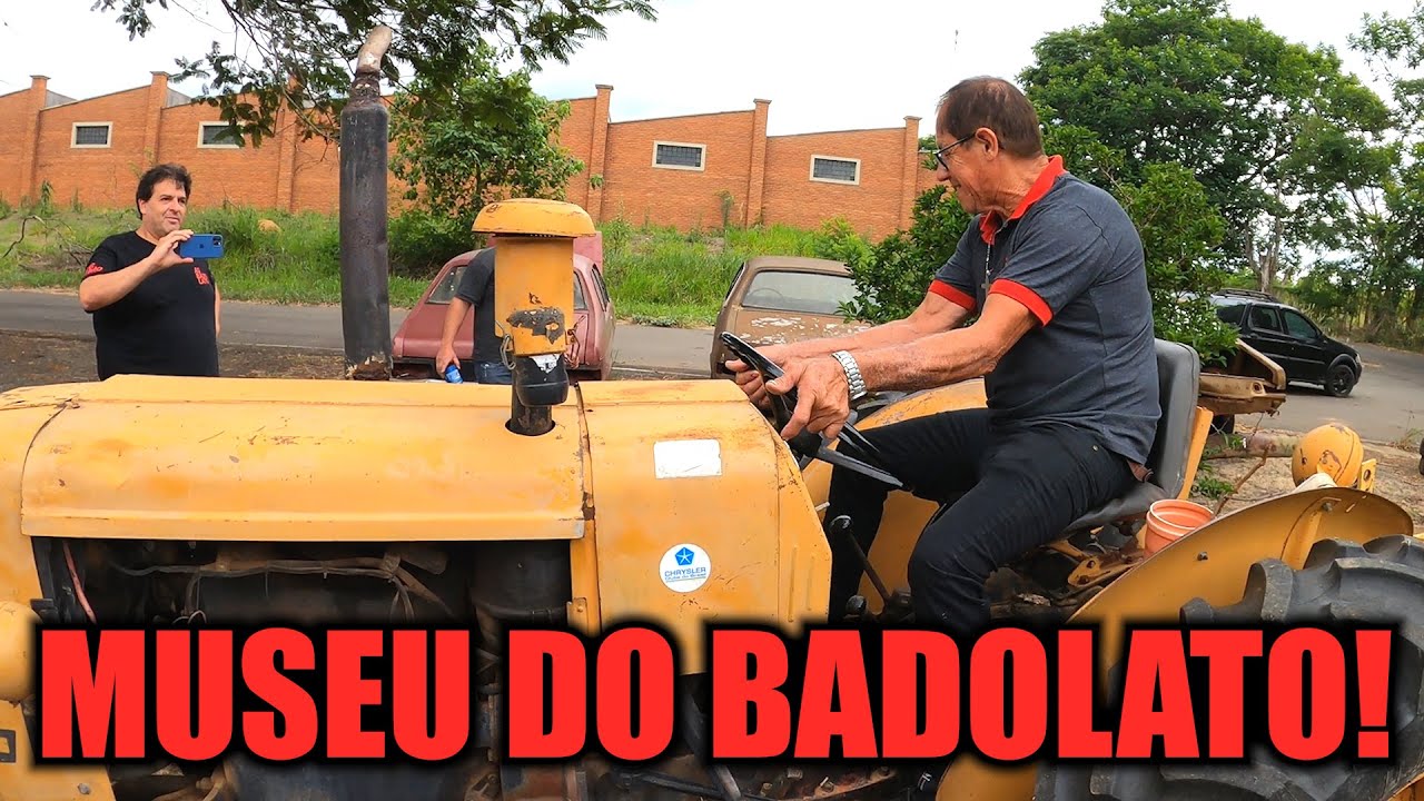 MUSEU DO BADOLATO DE UM JEITO QUE VC NUNCA VIU!!! AS HISTÓRIAS DO KIKI, DE PARTEIRO A TRATORISTA!?!?
