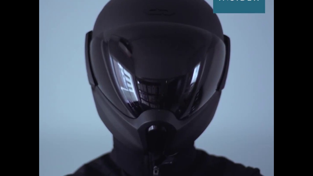 The CROSSHELMET (Motorbike Helmet with a rearview camera) | Random Tapes