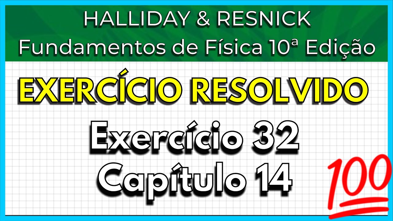 (32-14) Exercício Resolvido - Halliday (Exercício 32 Capítulo 14)