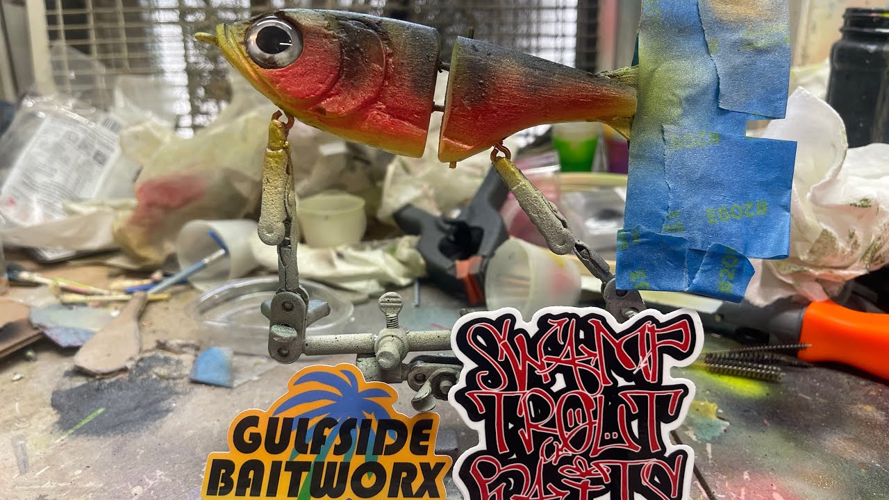 Painting the SwampTroutBaits STG-3