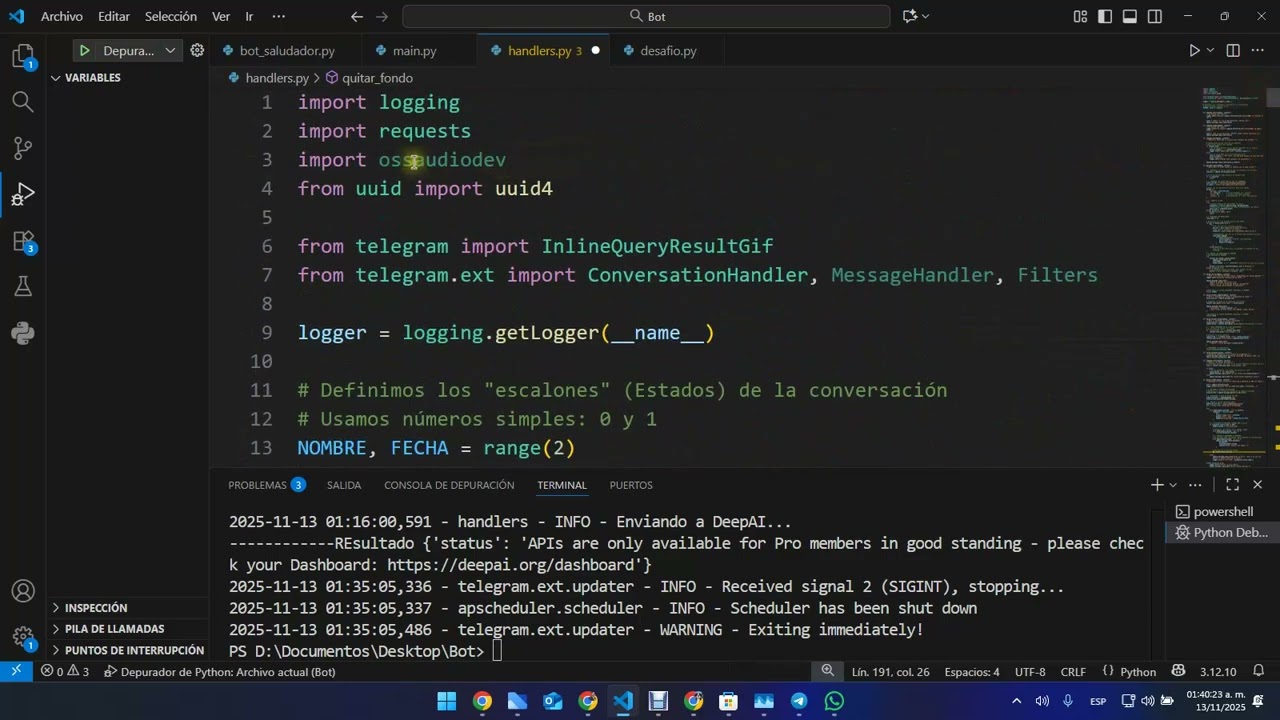 10   Bot Python remove bg