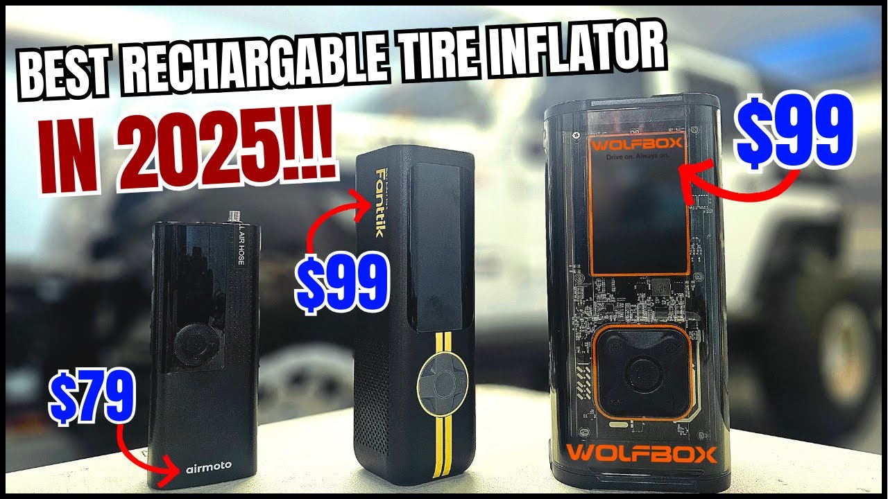 Best Tire Inflator Comparison &ndash; 3 Tested, 1 Winner! 🚗💨 (Wolfbox vs. the Rest)