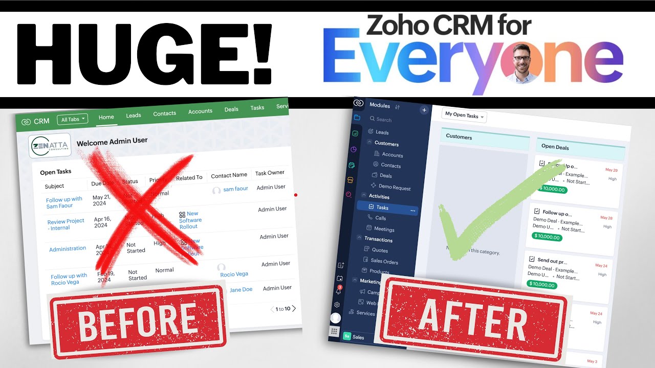 Zoho CRM for Everyone Tutorial and Demo
