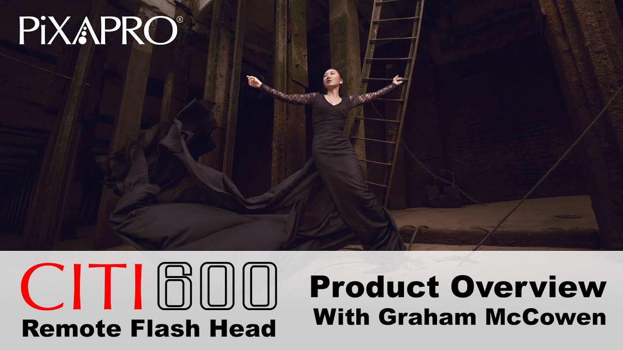 Pixapro CITI600 Remote Head - With Graham McCowen #CITI600 #AD600 #H600B