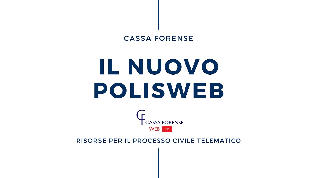 Il nuovo Polisweb