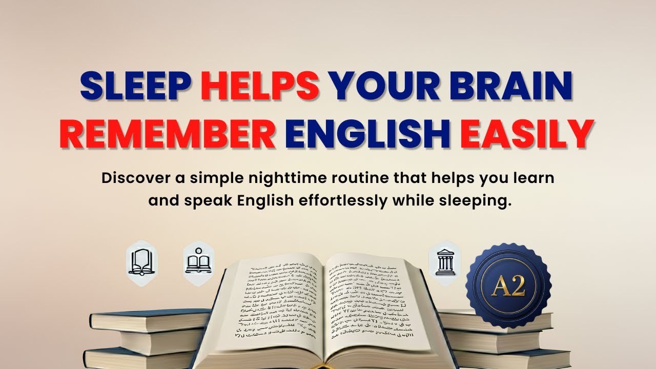 Effortlessly Learn English While You Sleep – Absorb English Automatically