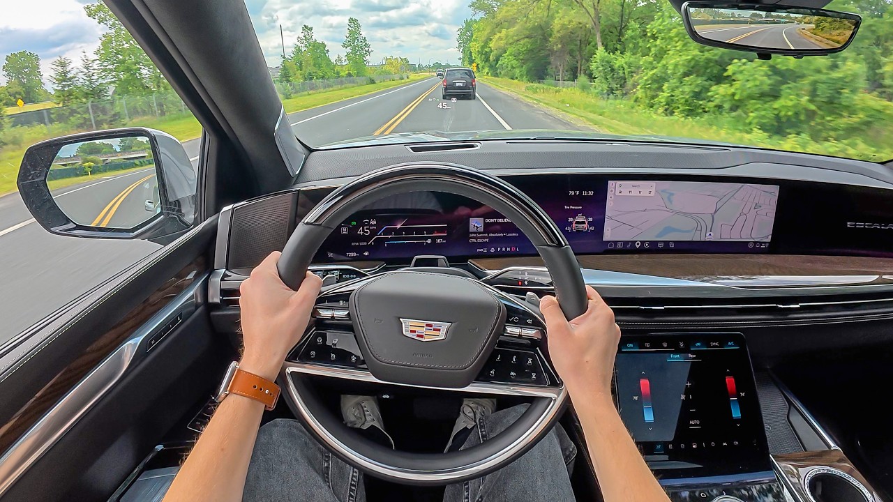 2026 Cadillac Escalade Platinum Sport 4WD - POV Test Drive (Binaural Audio)