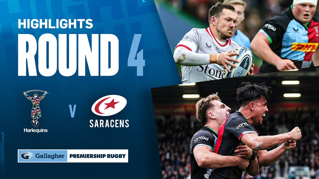 Harlequins v Saracens - HIGHLIGHTS | Heroic Defensive Display! | Gallagher Premiership 2024/25