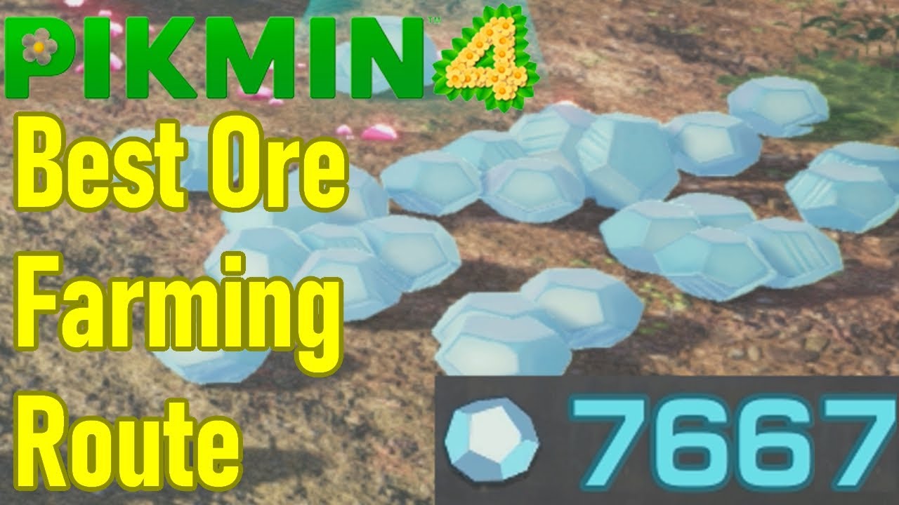 Pikmin 4 ore farming route, best and fastest way to get ore and unlock all gear