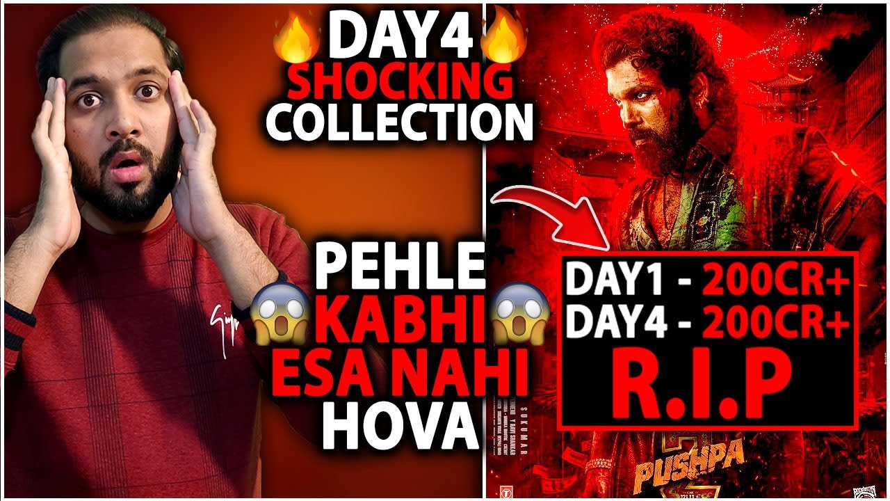 Pushpa 2 Day 4 Total Box Office Collection | Pushpa 2 Box Office Collection India And Worldwide