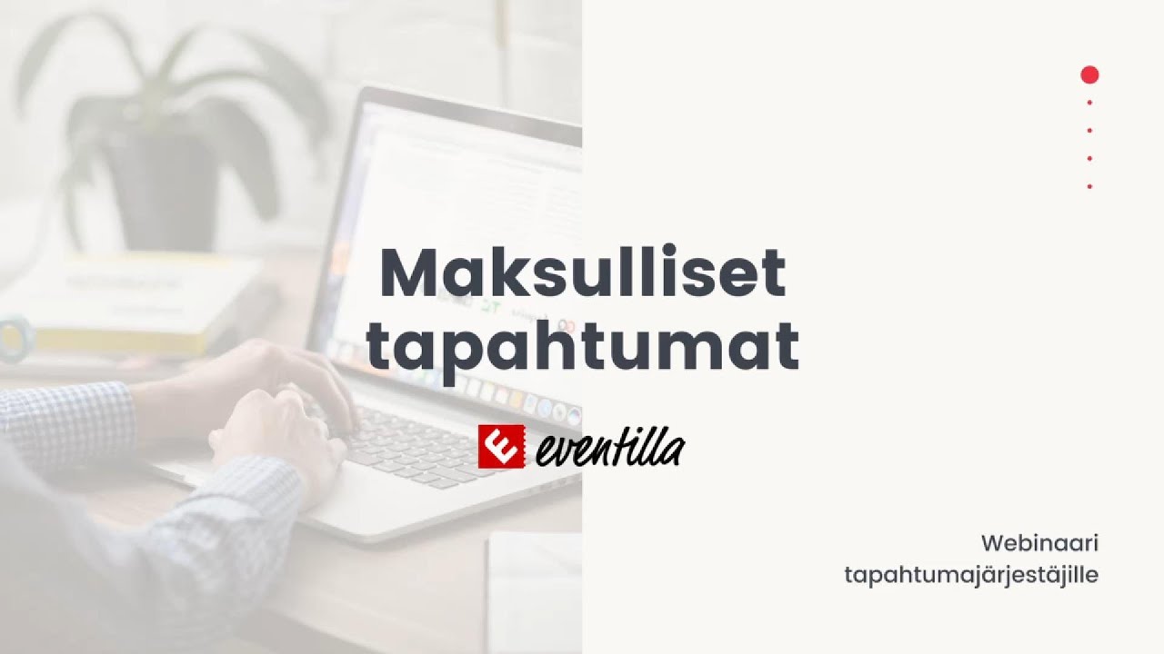 Maksulliset tapahtumat -koulutus