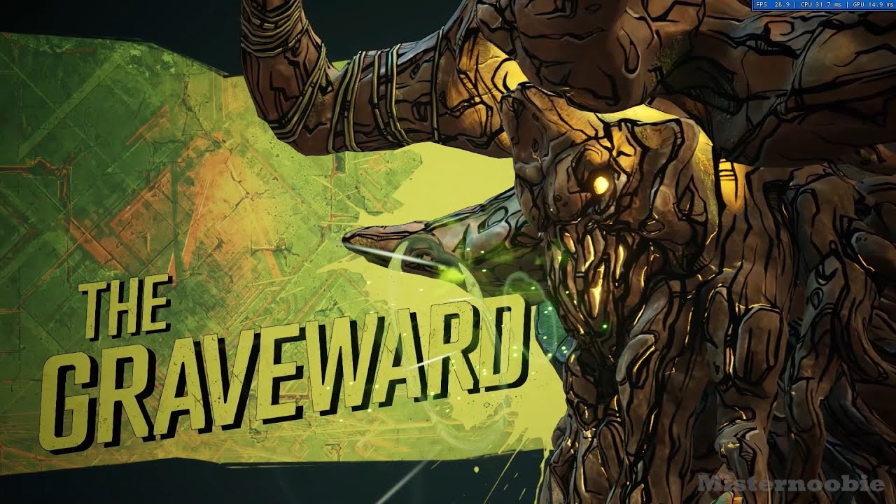 Borderlands 3 - Defeat the GRAVEWARD Guardian (NORMAL) No legendary loot drop