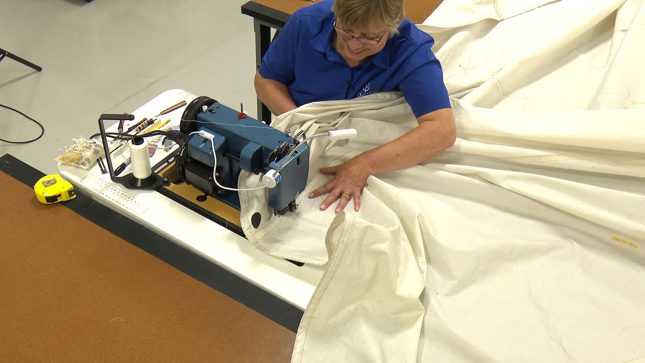How to Restitch Damaged Sail Seams