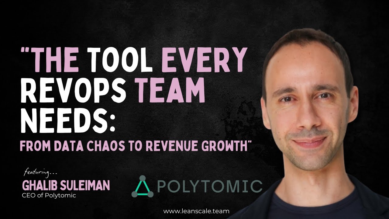Empathy, Data, and Revenue: Lessons from Polytomic’s Founder Ghalib Suleiman