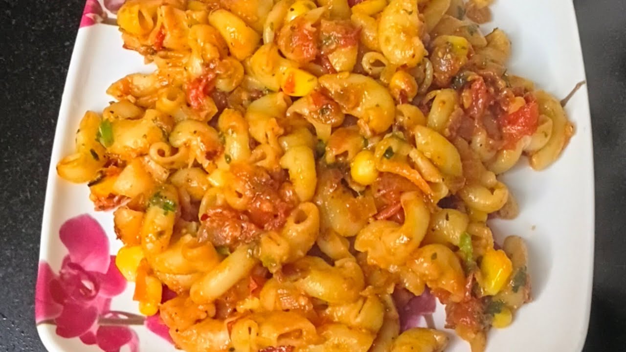 Cheesy macaroni pasta recipe/ macaroni pasta recipe 