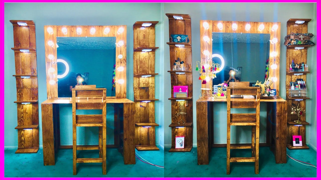 Vanity con pallets/vanity económico