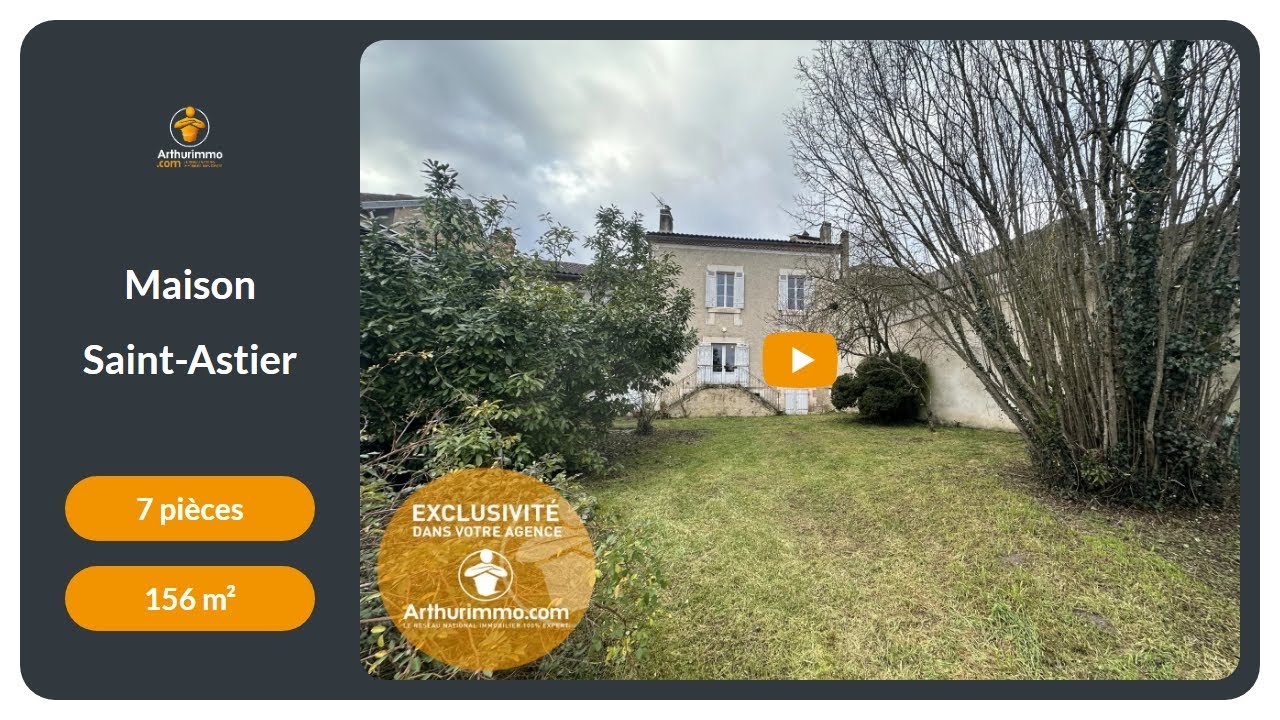 Vente Maison à SAINT-ASTIER - 201.000€