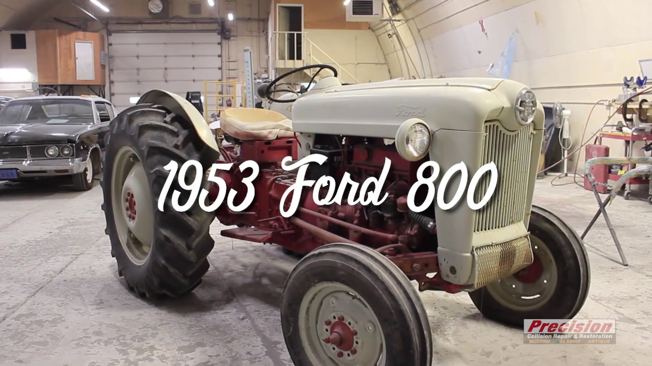 RESTORING 40HP Ford 800 Series Tractor