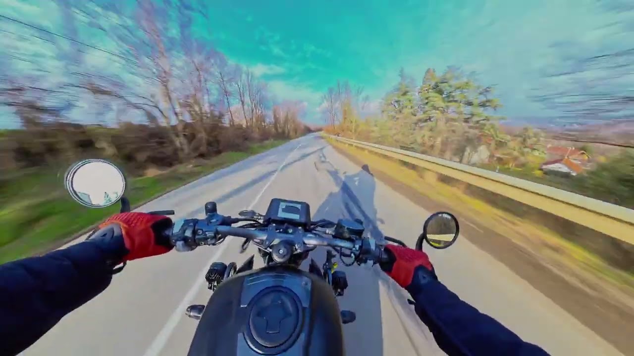 Weekend run | Zontes G1 X | Insta360 X5 ND Filter testing | No commentary
