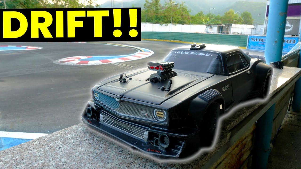 DRIFTING at the RC Track! ARRMA Felony 6s BLX (Time Trials) - TheRcKiwis