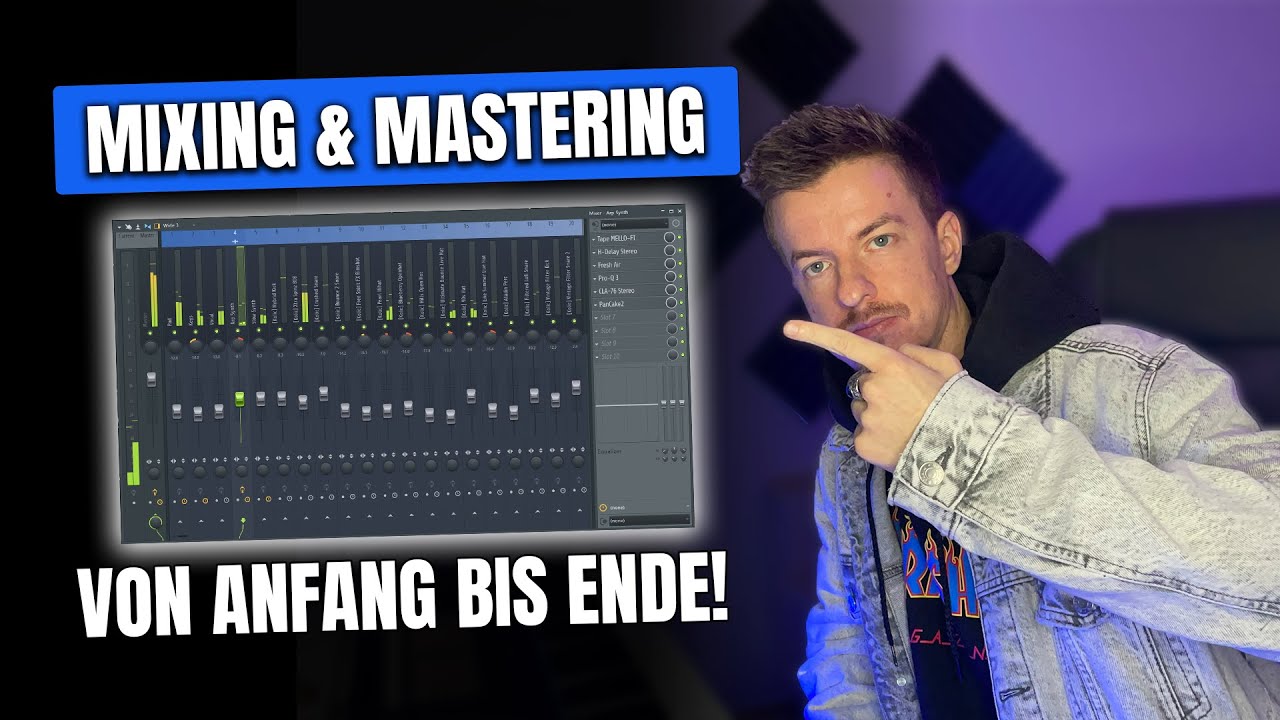 BEAT MIXEN & MASTERN VON ANFANG BIS ENDE! Mixing & Mastering Tutorial