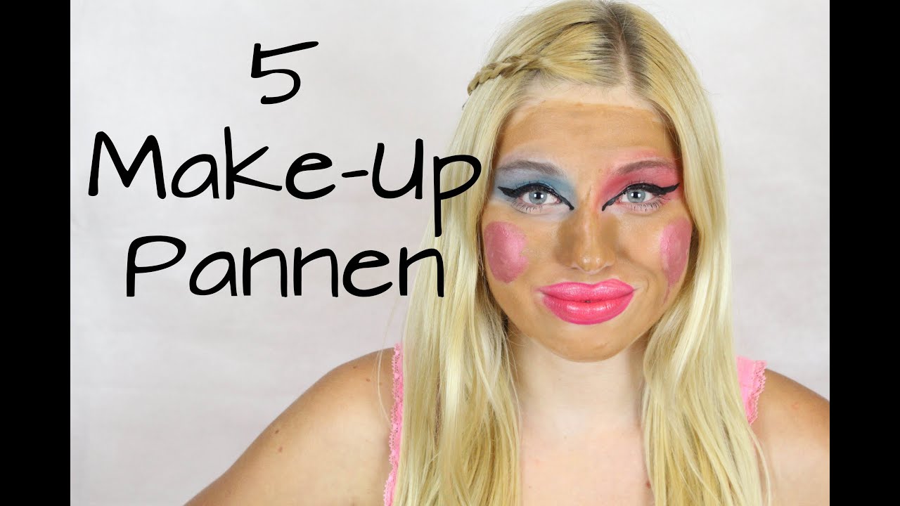 Die 5 schlimmsten SCHMINKPANNEN  / Make Up Don`ts