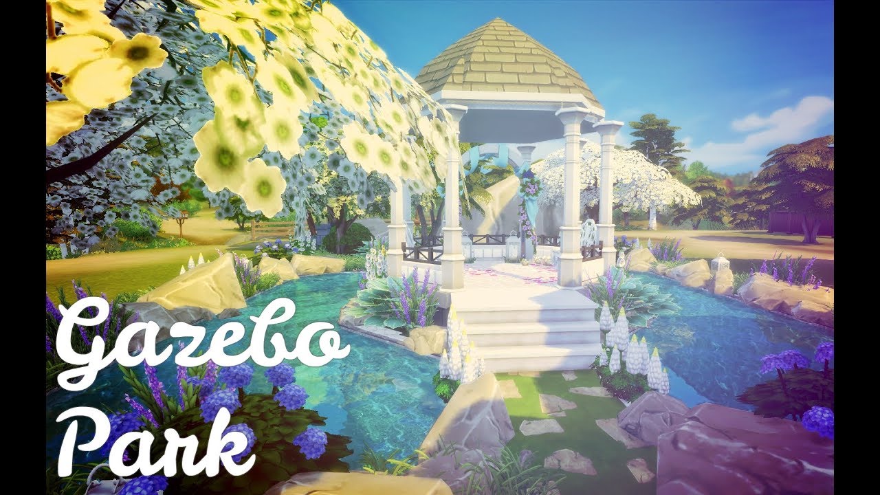 TS4 House Build: GAZEBO PARK