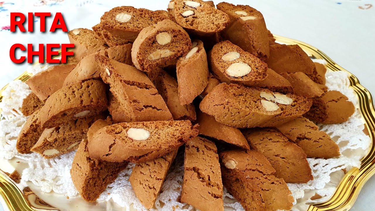 Печенье CANTUCCI С КОФЕ И МИНДАЛЕМ-РИТА ШЕФ-ПОВАР.