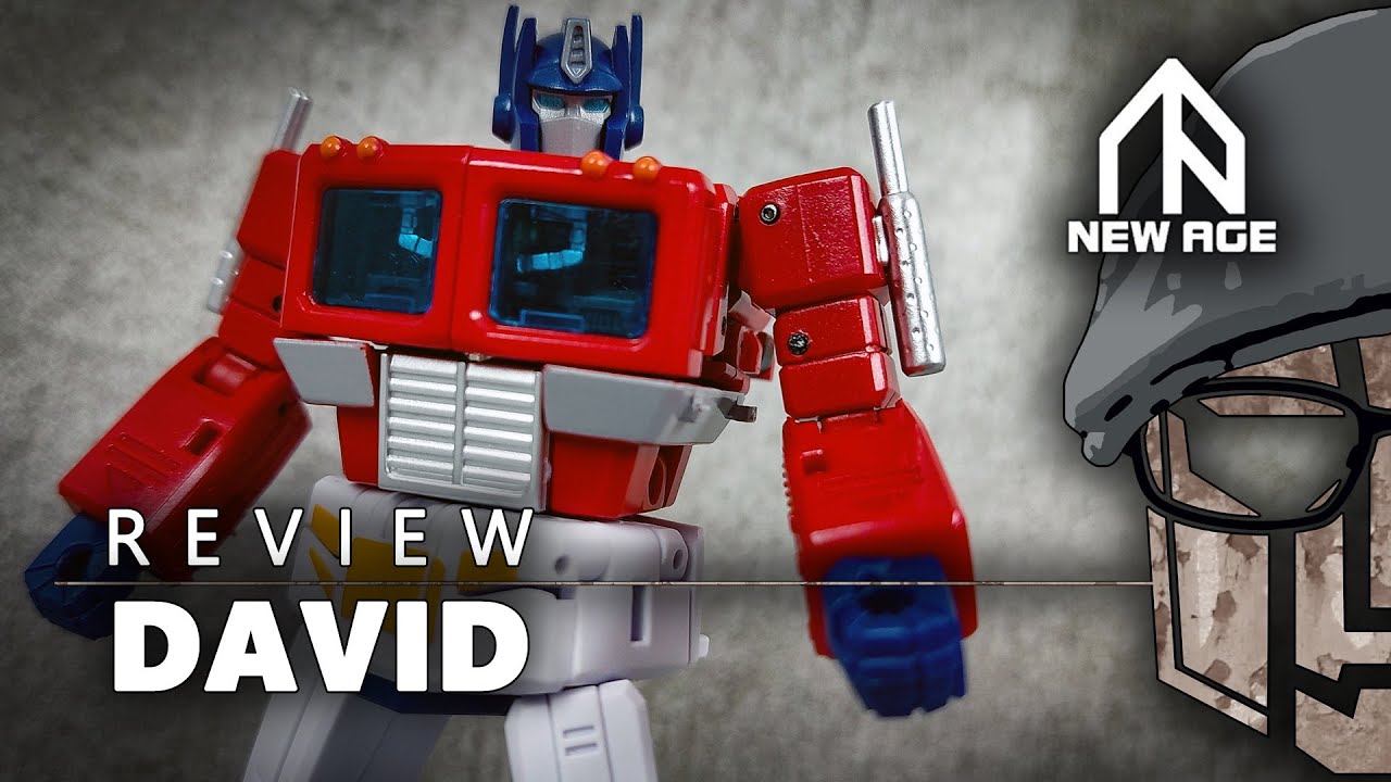 Newage David Review deutsch (3rd Party Transformers Legends Scale Optimus Prime)