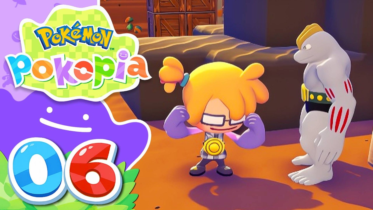 MACHOKE ci insegna FORZA sui MONTI SPIGOLONI! | POKÈMON POKOPIA 100% | Ep.06