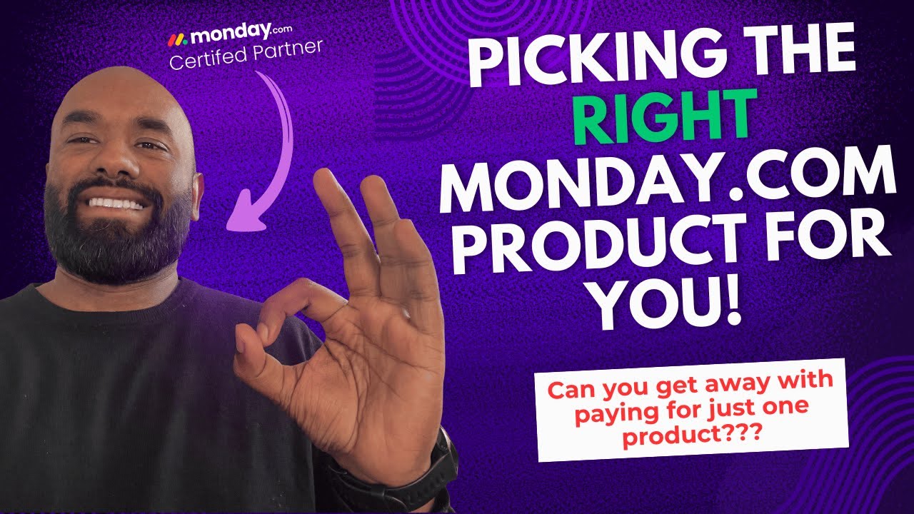 Which monday.com product do you need?: CRM vs Work Management vs Service vs Dev