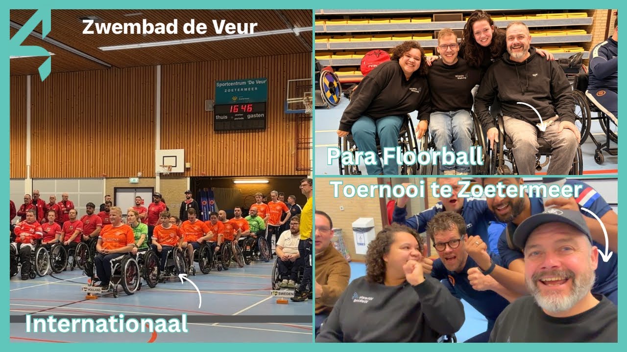Vlog International Para Floorball Tournament Zoetermeer The Netherlands