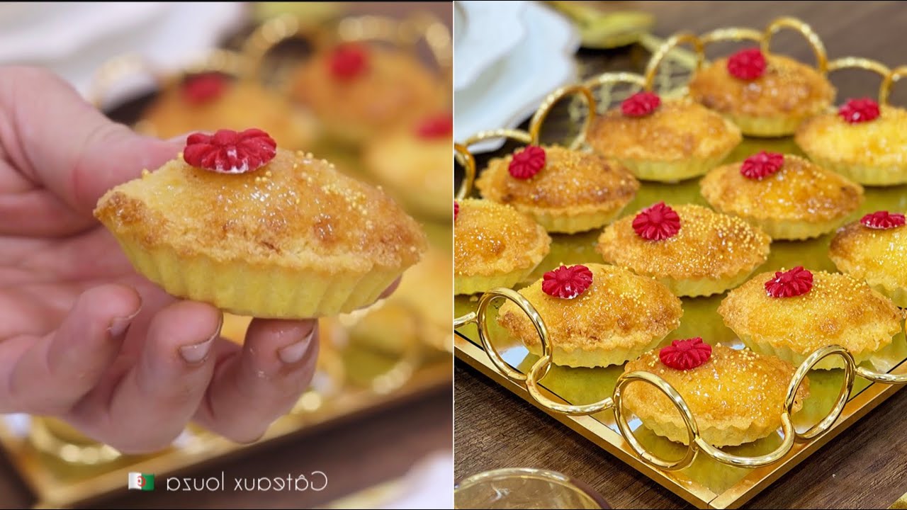 باركات بجوز الهند حلوة عيد اقتصادية و بنينة بزاف | barquettes à la noix de coco 🥥