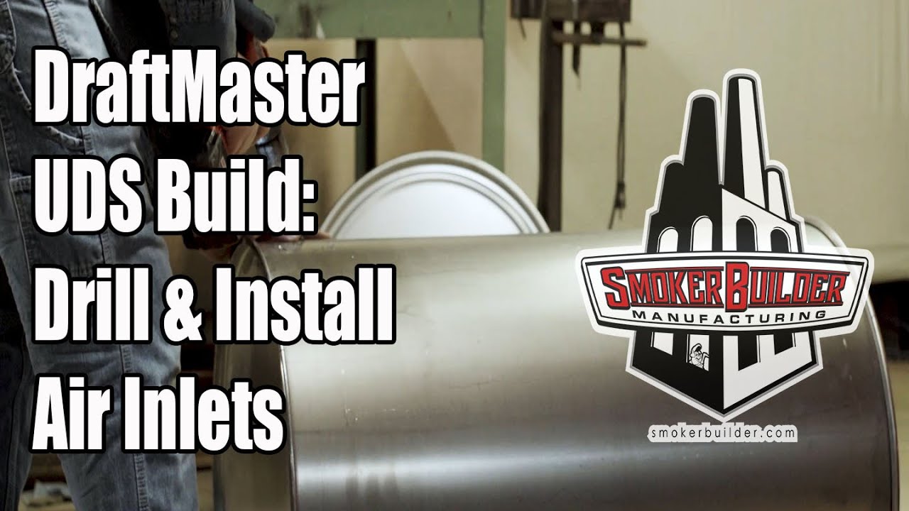 UDS-DraftMaster Build [Drilling and Installing Air Inlets ]