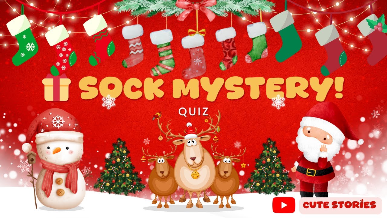 🧦🔍 Christmas Sock Detective! – Can You Match the Socks