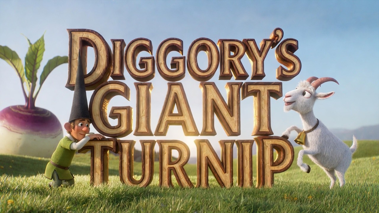 Children Story of Diggory and the Giant Turnip Bedtime Picture Book for Kids