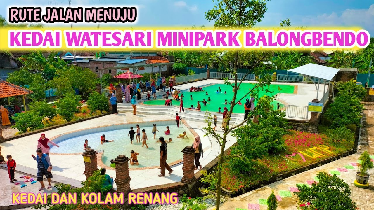 RUTE KEDAI WATESARI MINI PARK BALONGBENDO // START RAMAYANA KRIAN