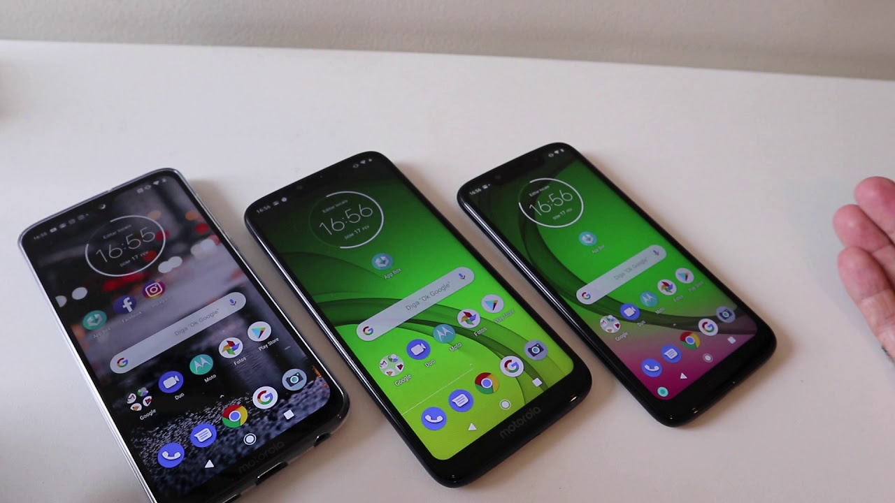 Moto G7 Plus, G7 Power ou G7 Play: Qual é o melhor celular para você?