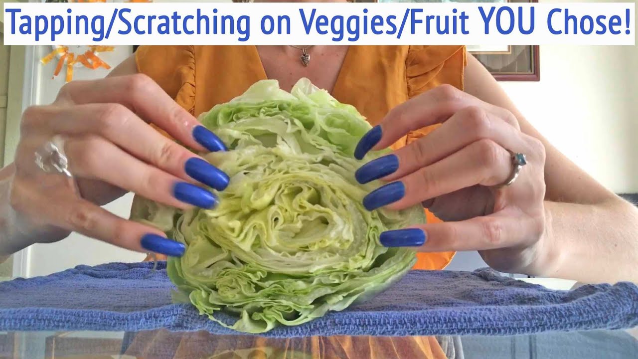 ASMR * Veggie/Fruit Tapping * Fast Scratching & Tapping * YOUR Top Picks * No Talking * ASMRVilla