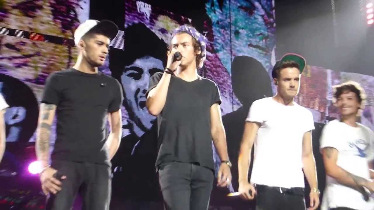 One Direction - I Would - FRONT ROW - Staples Center, Los Angeles - 8.9.13