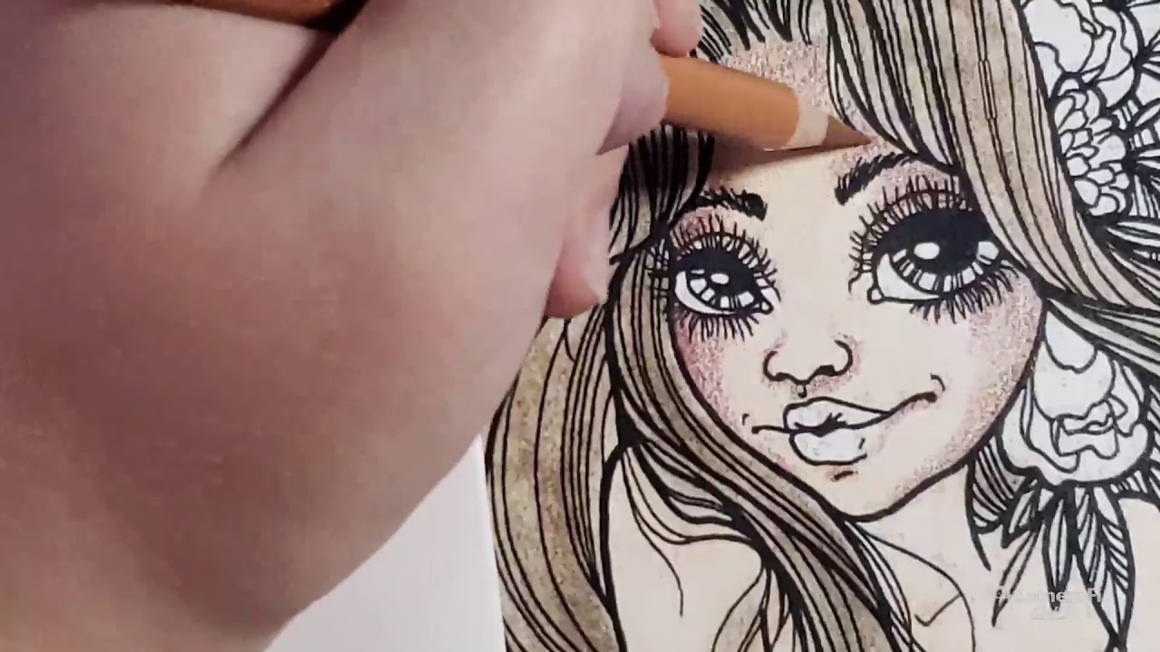 Adult Coloring in Fairytopia