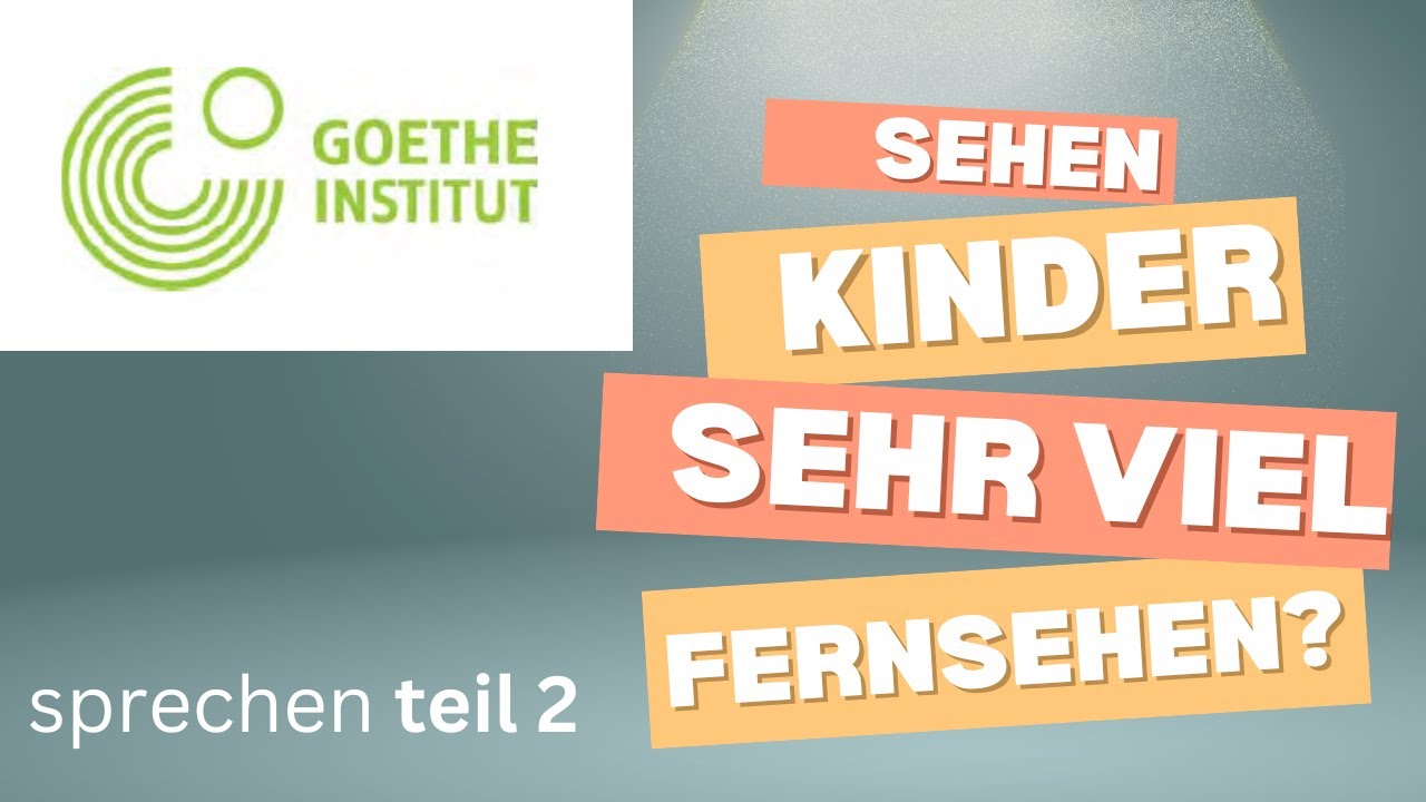 How to prepare for Sprechen B1 Goethe exam