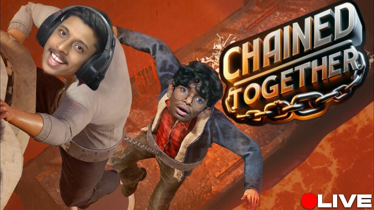“CHAINED TOGETHER LIVE 🔴 | Will We Survive This Chaos? 😂😱”