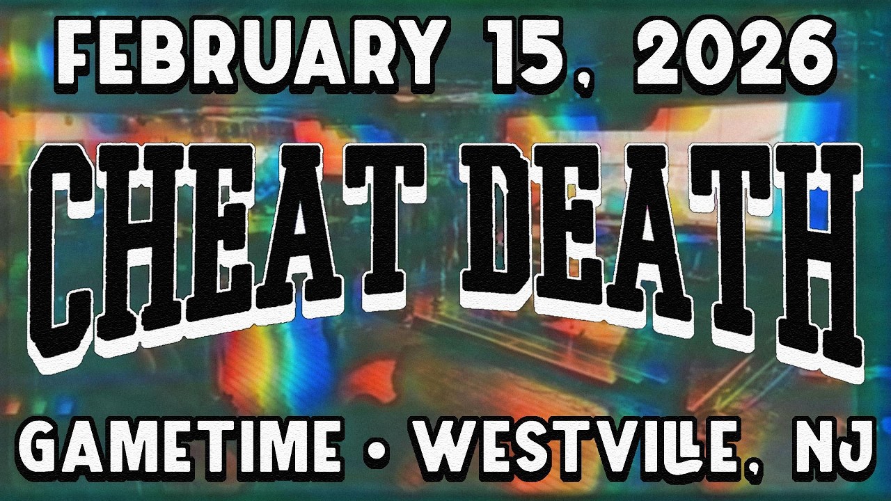 CHEAT DEATH @ Gametime in Westville, NJ - 2/15/26