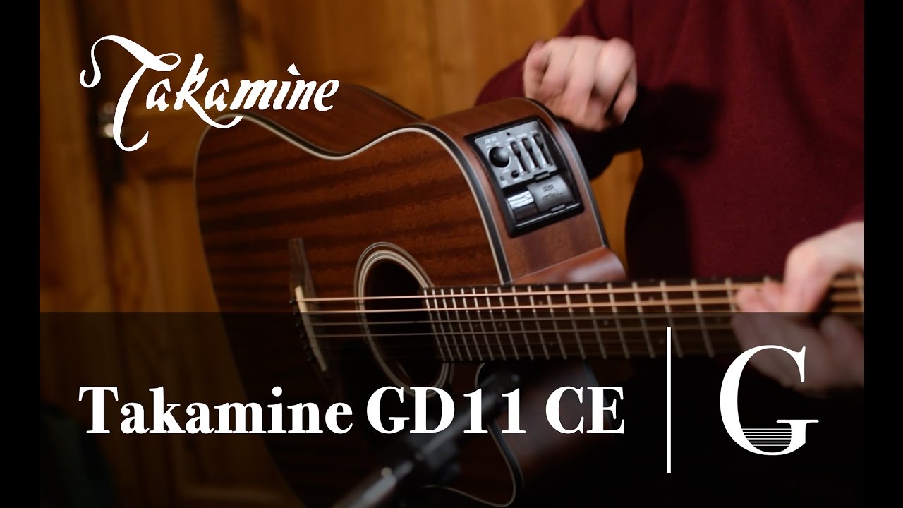Takamine GD11 CE Acoustic Guitar - The G Chord (MMTV)