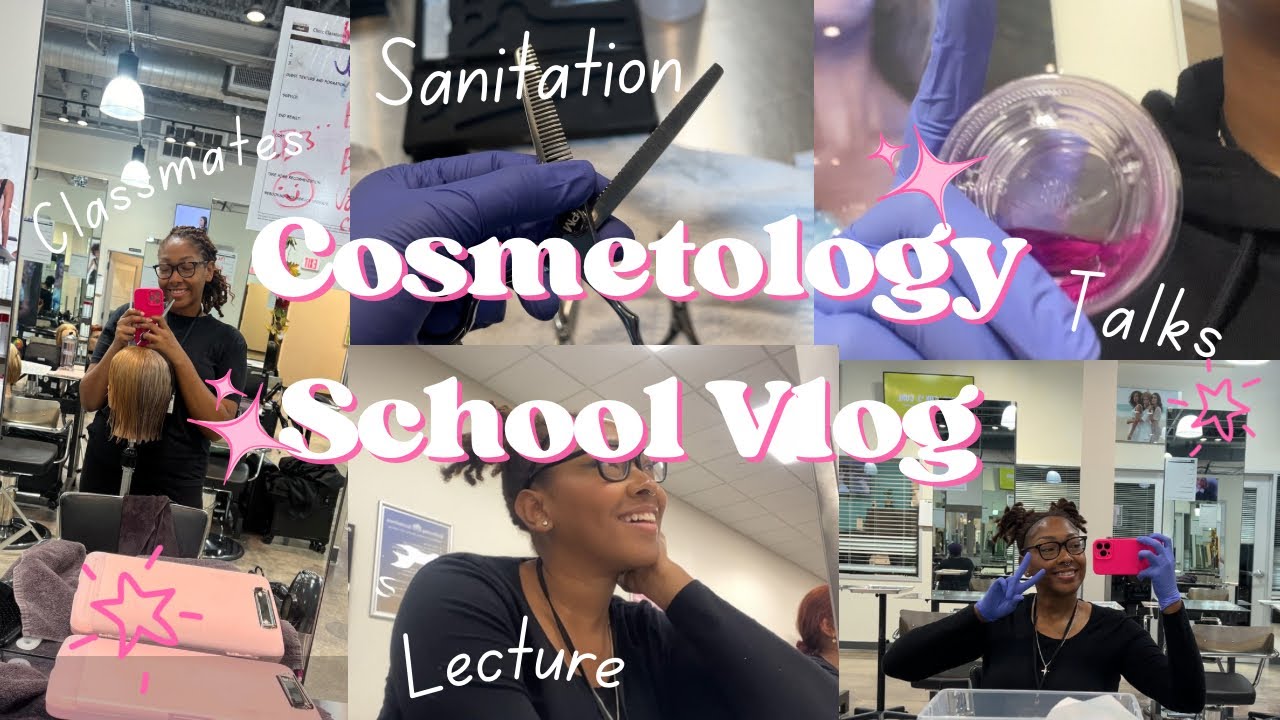 Spend The Day With me | Cosmetology School Vlog
